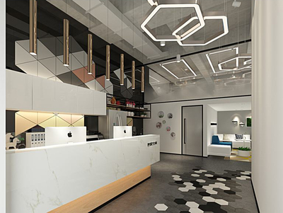 辦公綜合服務(wù)商空間設(shè)計(jì)案例